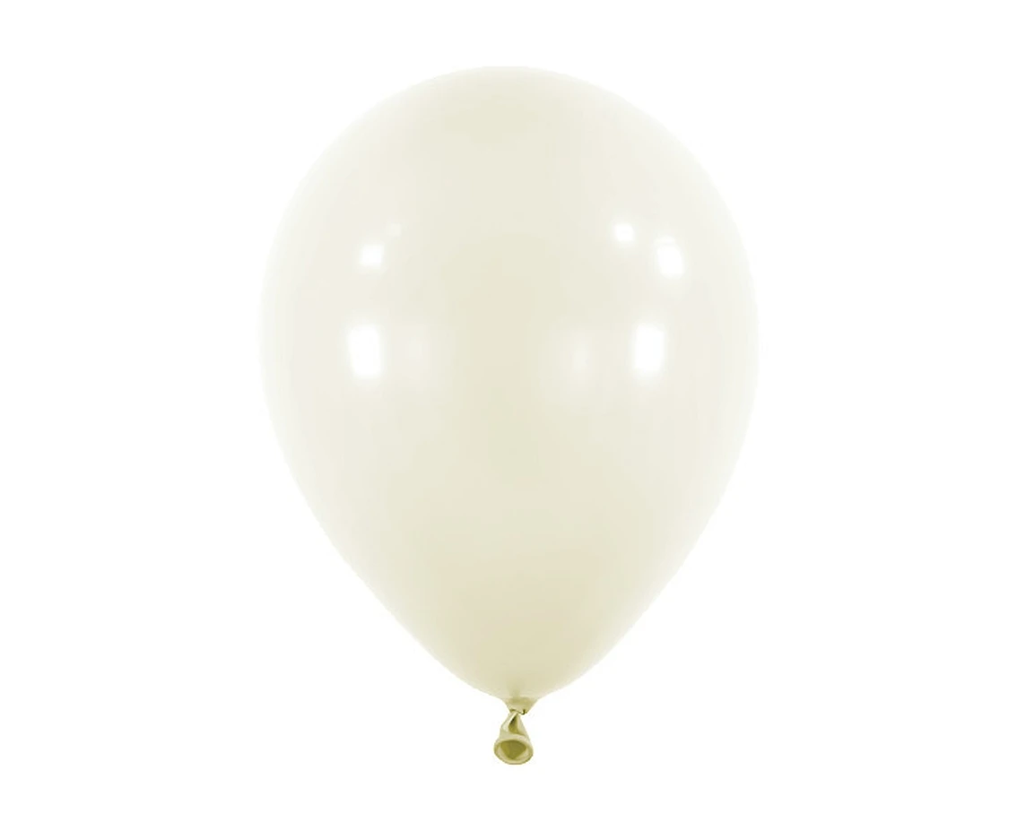 Balloons Anagram 5", RND standard frosty white, 100pcs EOL