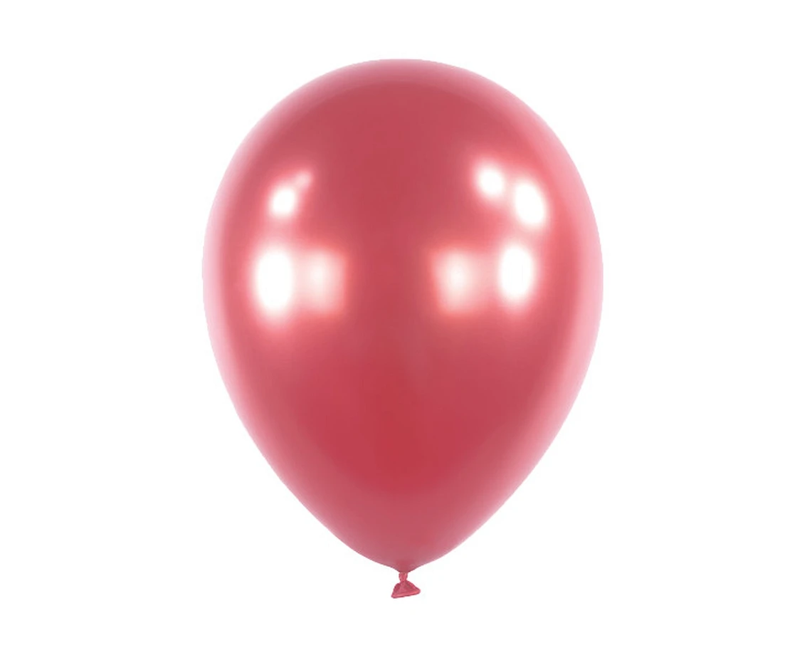Balloons Anagram 5", RND satin luxe pomegrante, 100pcs EOL