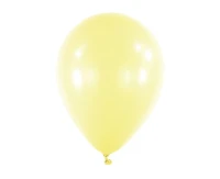 Balloons Anagram 5", RND macaron lemon, 100pcs EOL