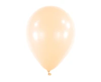 Balloons Anagram 5", RND macaron peach, 100pcs EOL