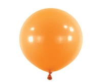 Balloons Anagram 24", RND standard tangerine, 4pcs EOL