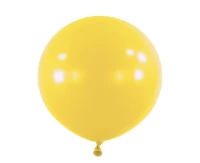 Balloons Anagram 24", RND fashion mustard, 4pcs EOL