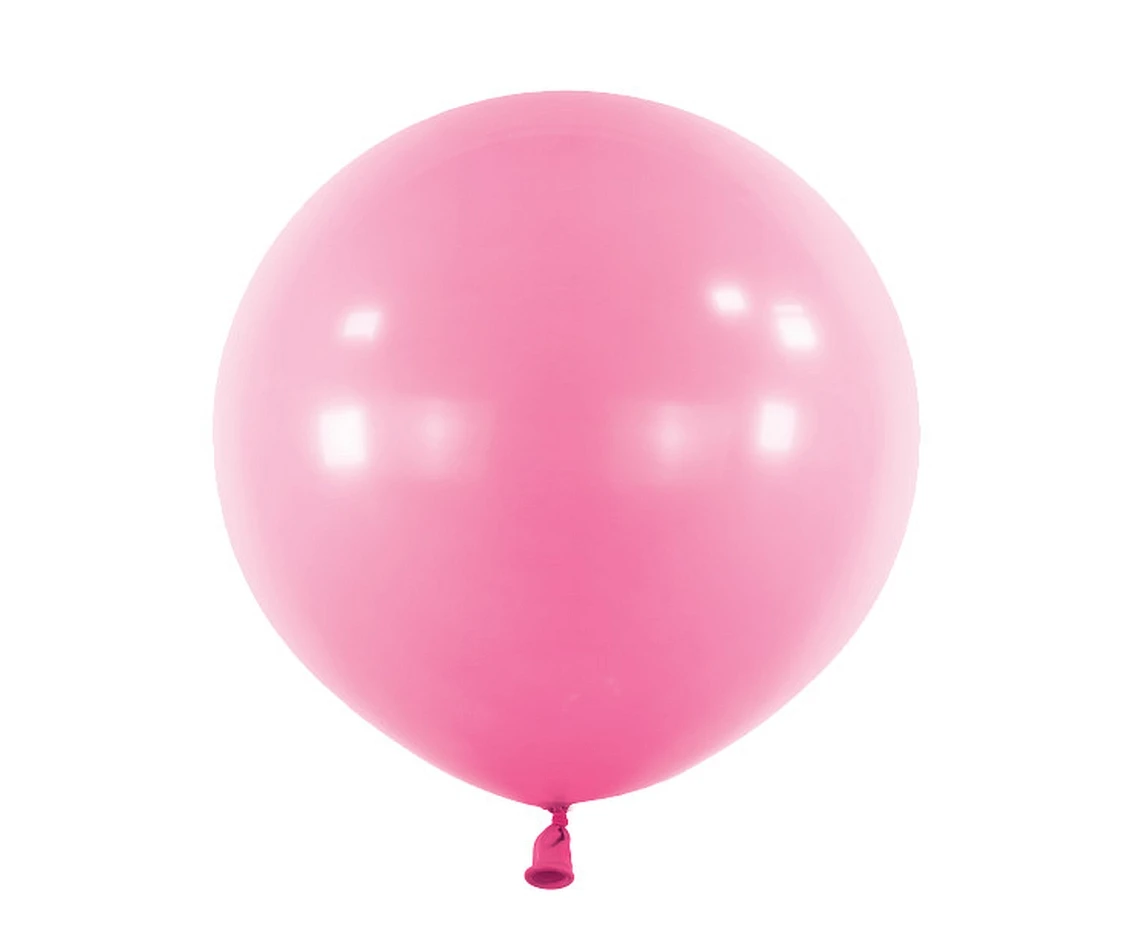 Balloons Anagram 24", RND standard pink, 4pcs EOL