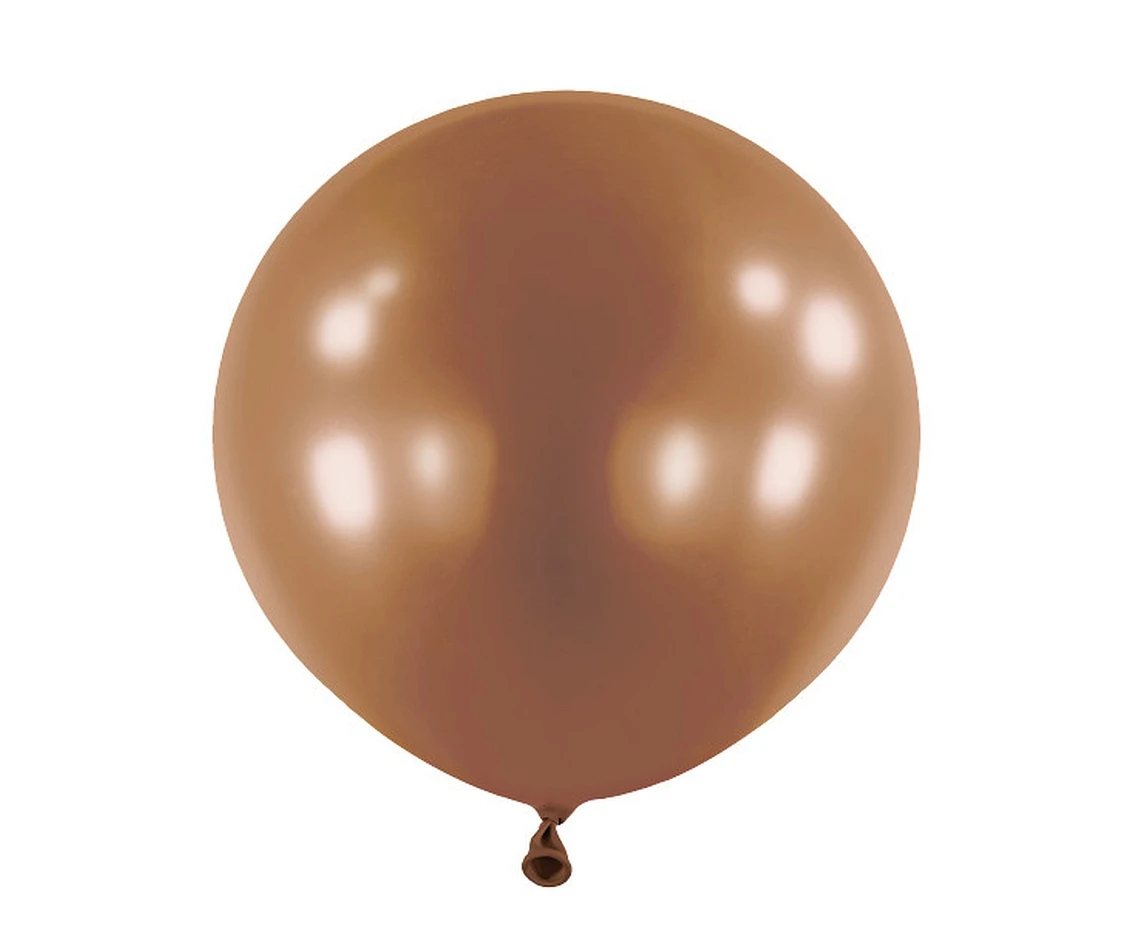 Balloons Anagram 24", RND fashion chocolate, 4pcs EOL