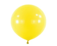 Balloons Anagram 24", RND standard yellow sunshine, 4pcs EOL