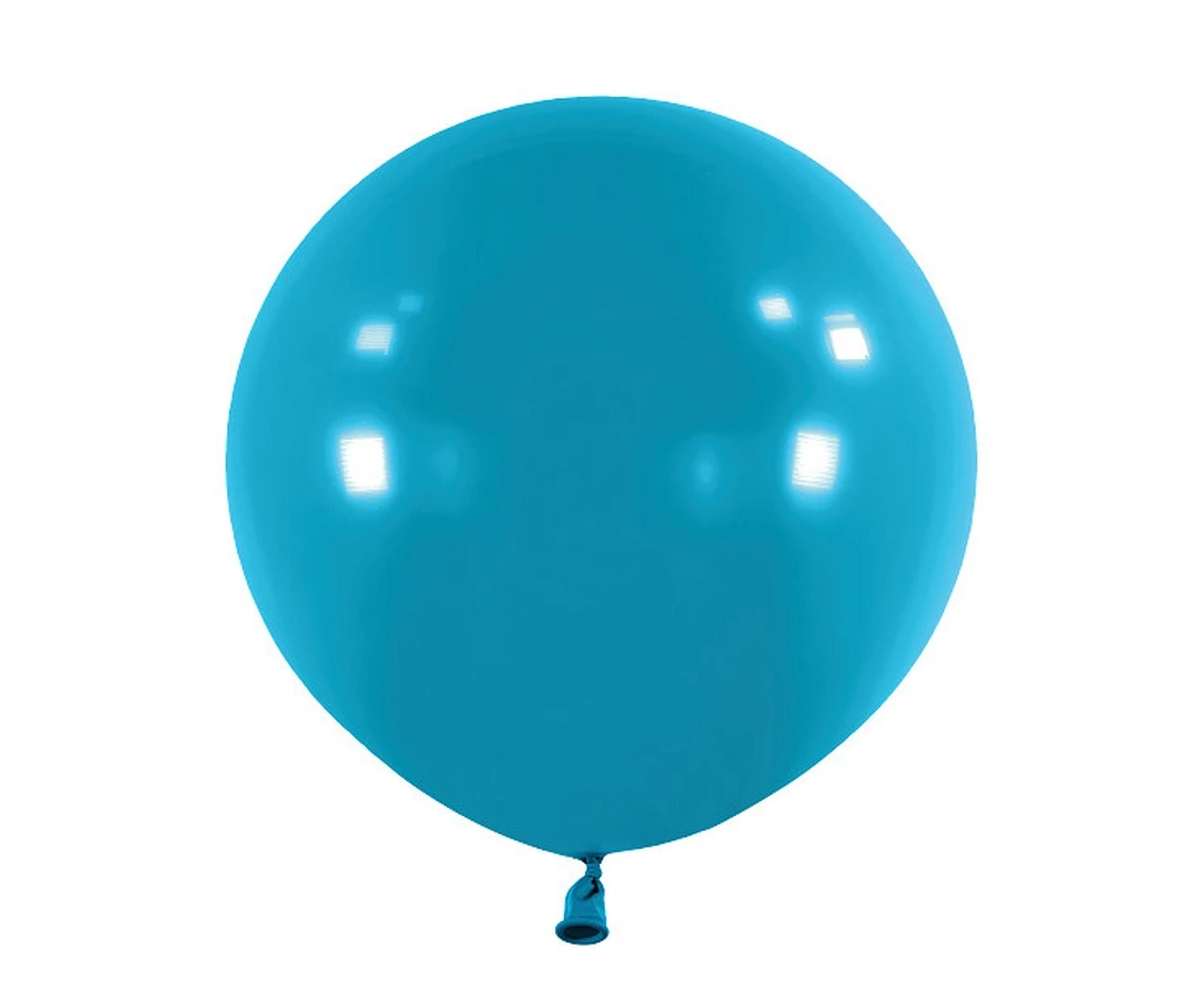 Balloons Anagram 24", RND fashion tranquil blue, 4pcs EOL