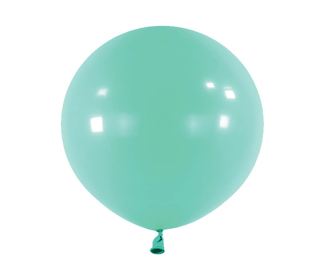 Balloons Anagram 24", RND fashion robins egg blue, 4pcs EOL