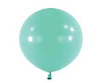 Balloons Anagram 24", RND fashion robins egg blue, 4pcs EOL