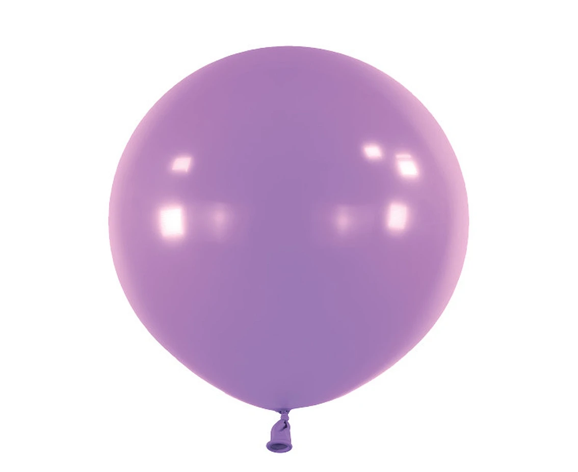 Balloons Anagram 24", RND standard purple, 4pcs EOL