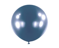 Balloons Anagram 24", RND satin luxe azure, 4pcs EOL