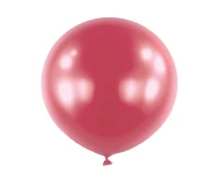 Balloons Anagram 24", RND satin luxe pomegrante, 4pcs EOL