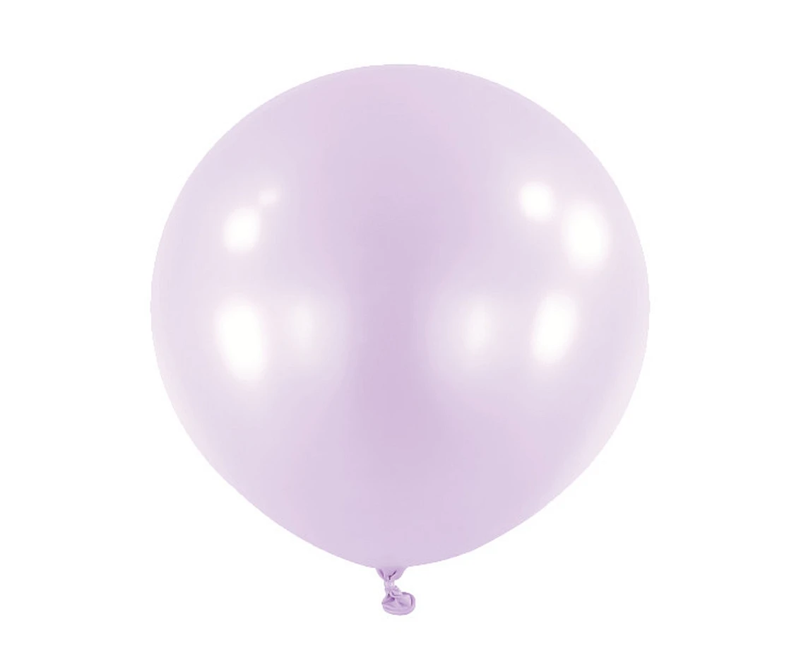 Balloons Anagram 24", RND macaron blueberry, 4pcs EOL