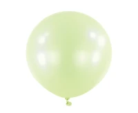 Balloons Anagram 24", RND macaron honey dew, 4pcs EOL