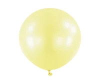 Balloons Anagram 24", RND macaron lemon, 4pcs EOL