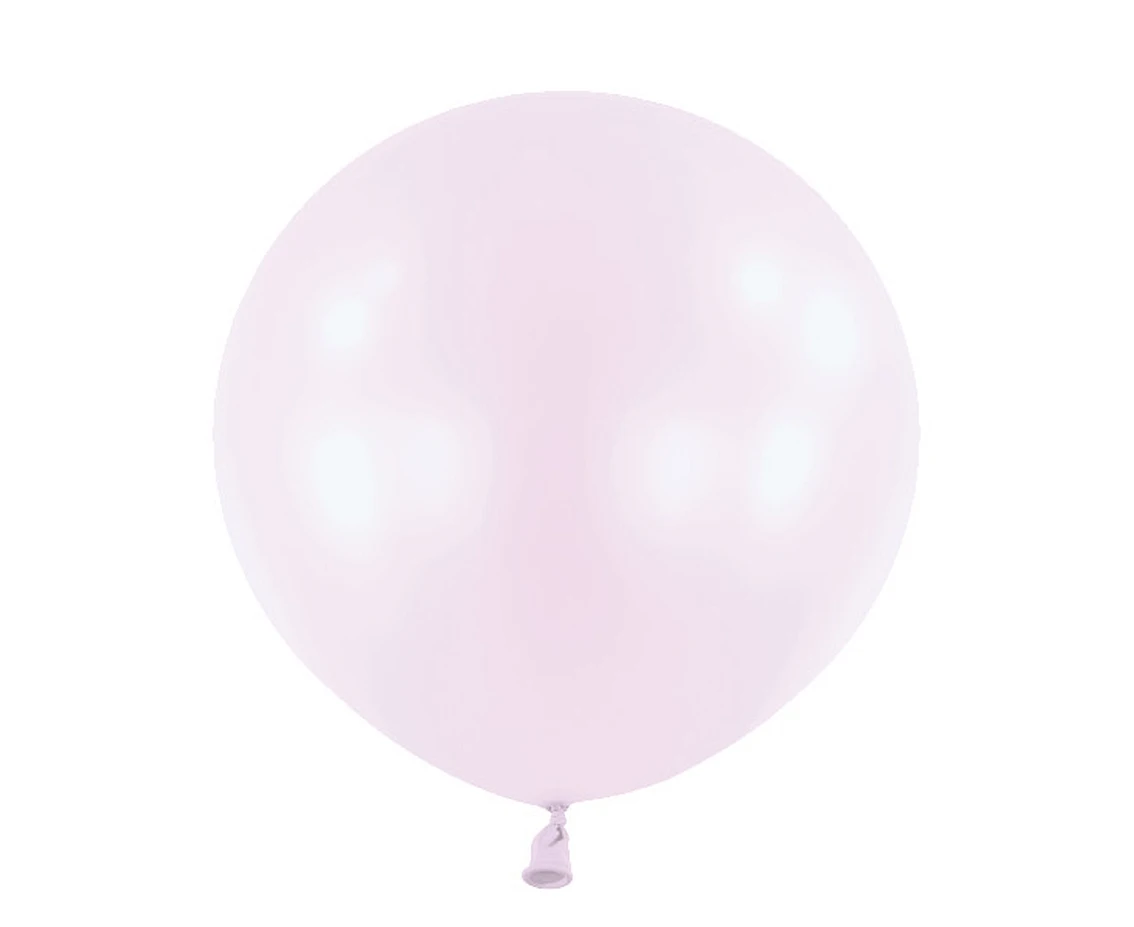 Balloons Anagram 24", RND macaron lilac, 4pcs EOL