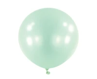 Balloons Anagram 24", RND macaron mint, 4pcs EOL