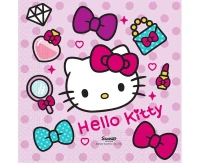 Napkins paper  33x33 cm HELLO KITTY SANRIO FSC, 23 cm., 8 pcs.
