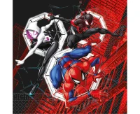 Napkins paper SPIDERMAN WORLD OF WEB  FSC DEC.PARTY MARVEL 33X33 cm, 20 pcs.