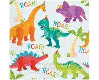 Napkins paper 33X33 cm DECORATA PARTY DINO PARTY  FSC, 20 pcs.