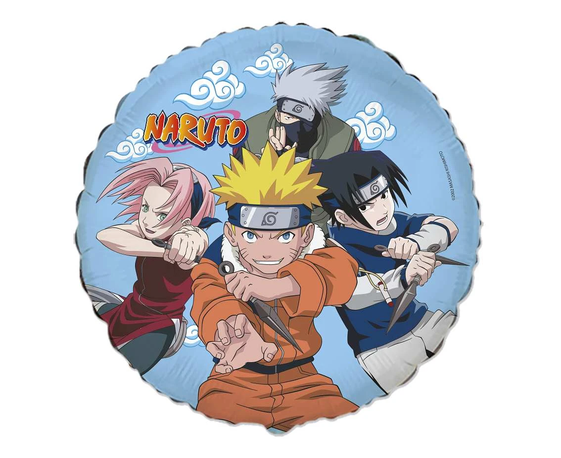 Foil balloon 18" FX -  Naruto, unpacked (flat) EOL