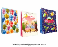 Gift bag JP0550 40x56x15 cm mix, 1 pc.