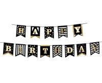 Banner "Happy Birthday", 2m.