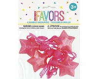 Necklace with stars (soap bubbles), 4 pcs.