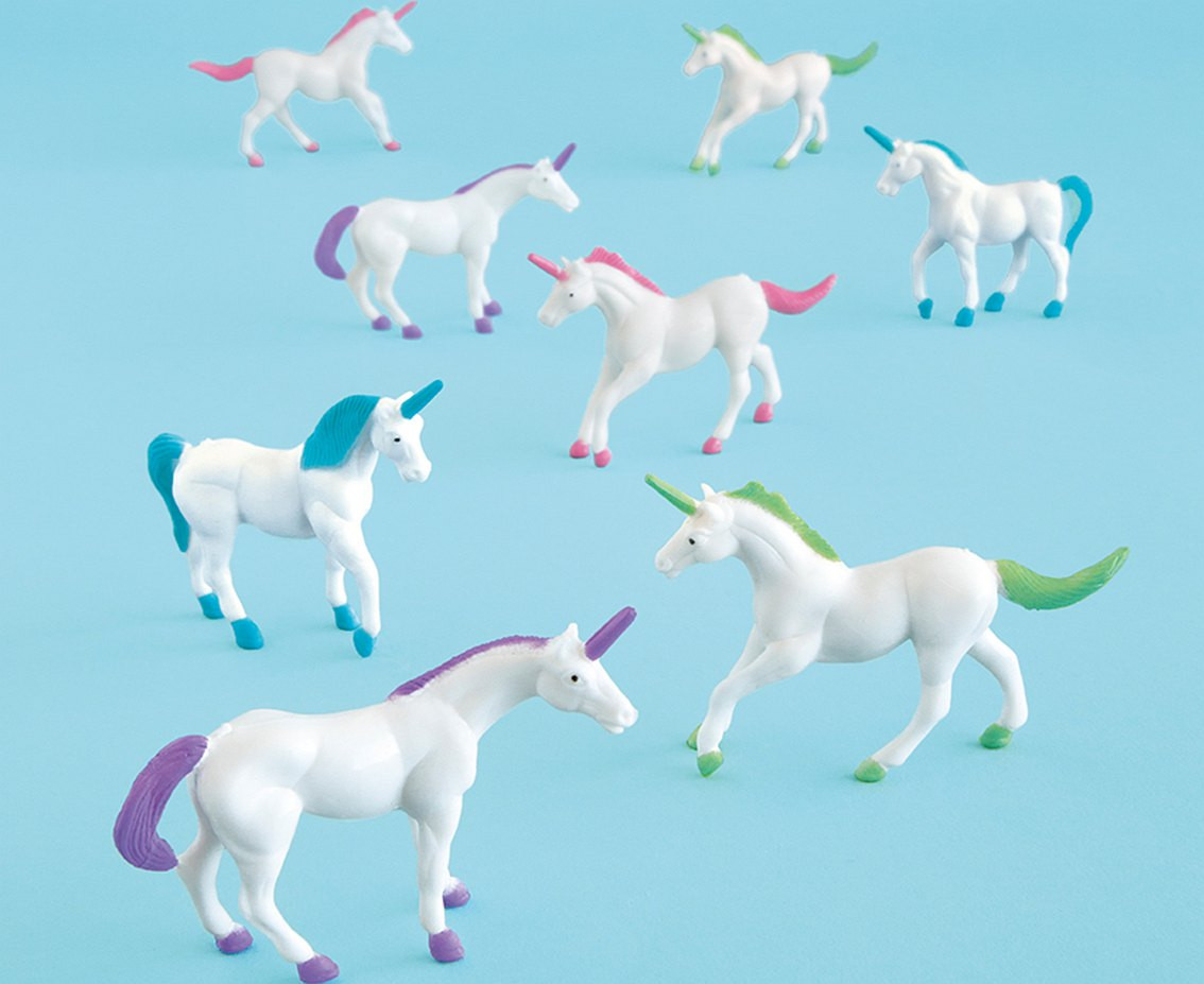 Gift set Unicorn figures, 8 pcs.