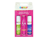 Gemar: Shine, Sparkle, Protect & Clean Spray, 3 pcs set