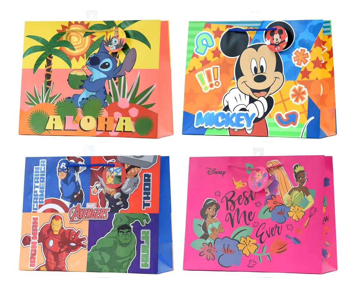 Paper gift bag horizon (L) cm: 33,5/36,5/13, 1 pc