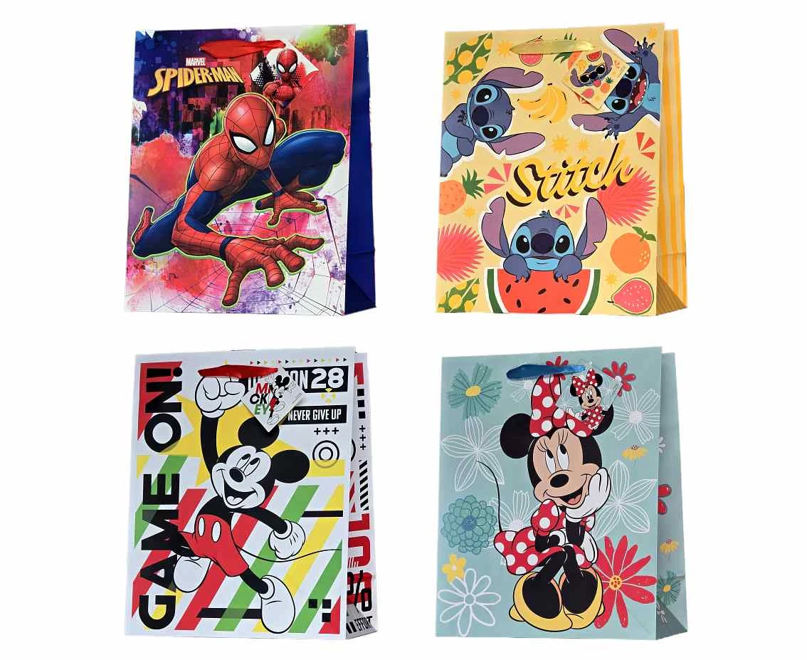 Large gift bag (L) cm: 26.4x32.4x13.7 cm, 1 pc.