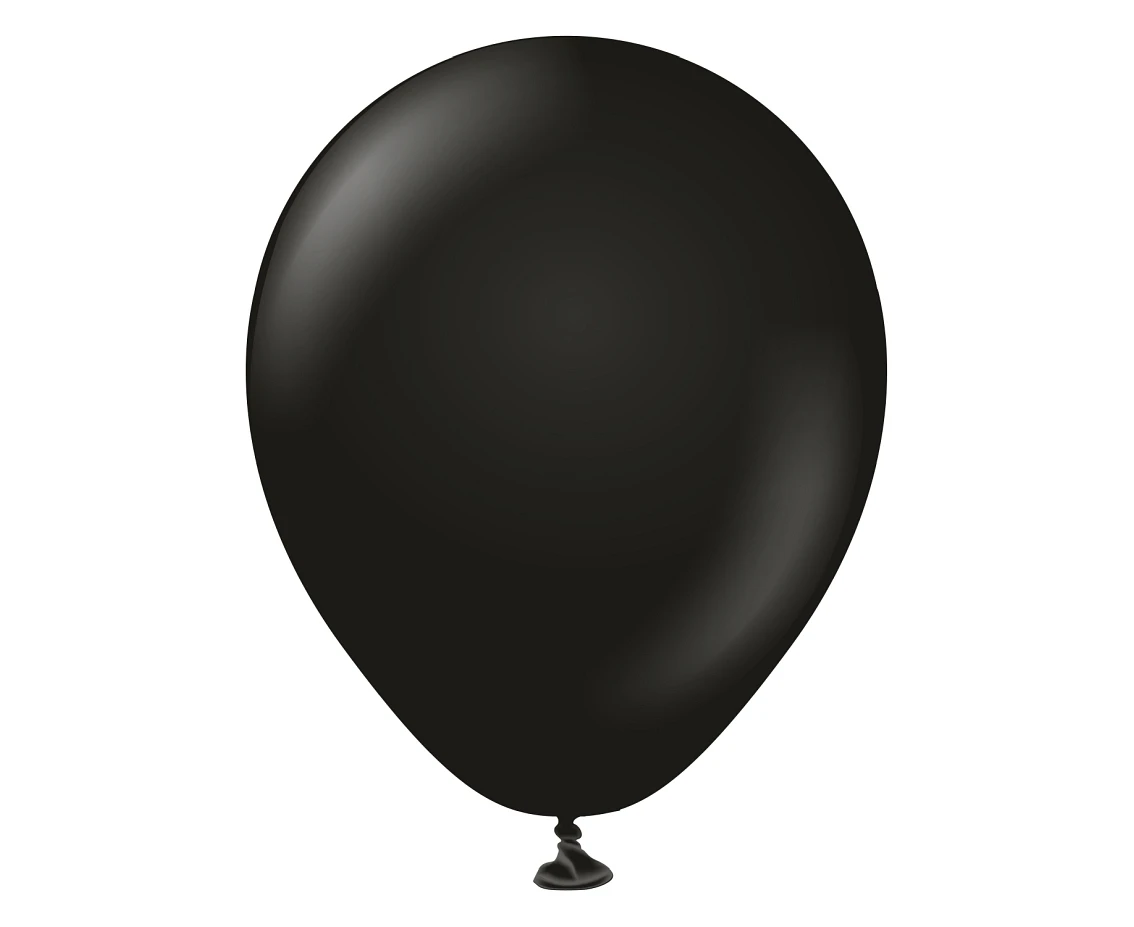 Balloons Kalisan 5", standard black, 100pcs