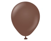 Balloons Kalisan 5", standard chocolate brown, 100pcs