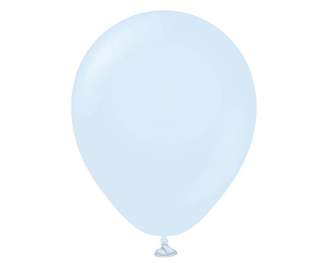 Balloons Kalisan 5", macaron baby blue, 100pcs