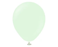 Balloons Kalisan 5", macaron pale green, 100pcs