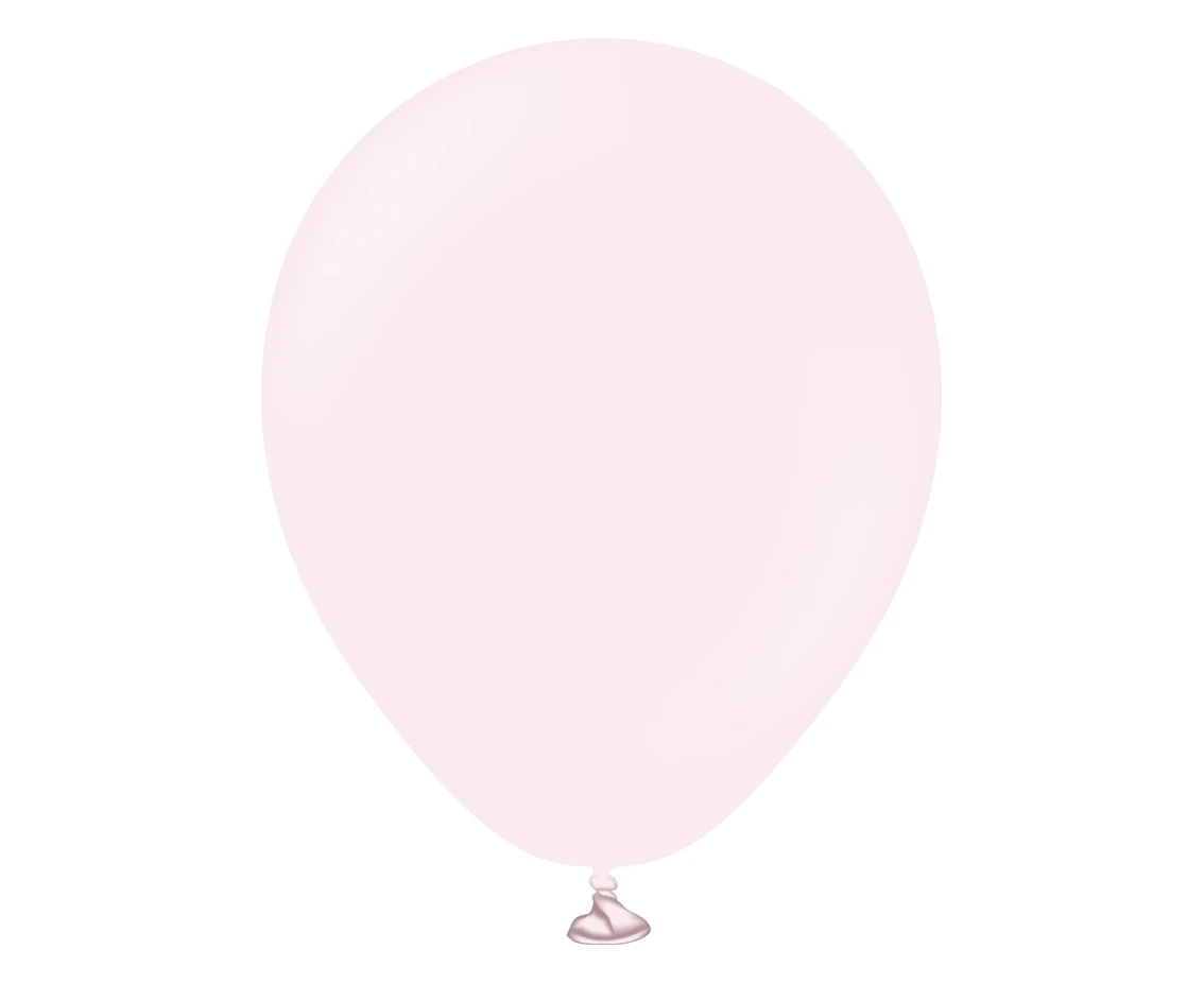 Balloons Kalisan 5", macaron pale pink, 100pcs