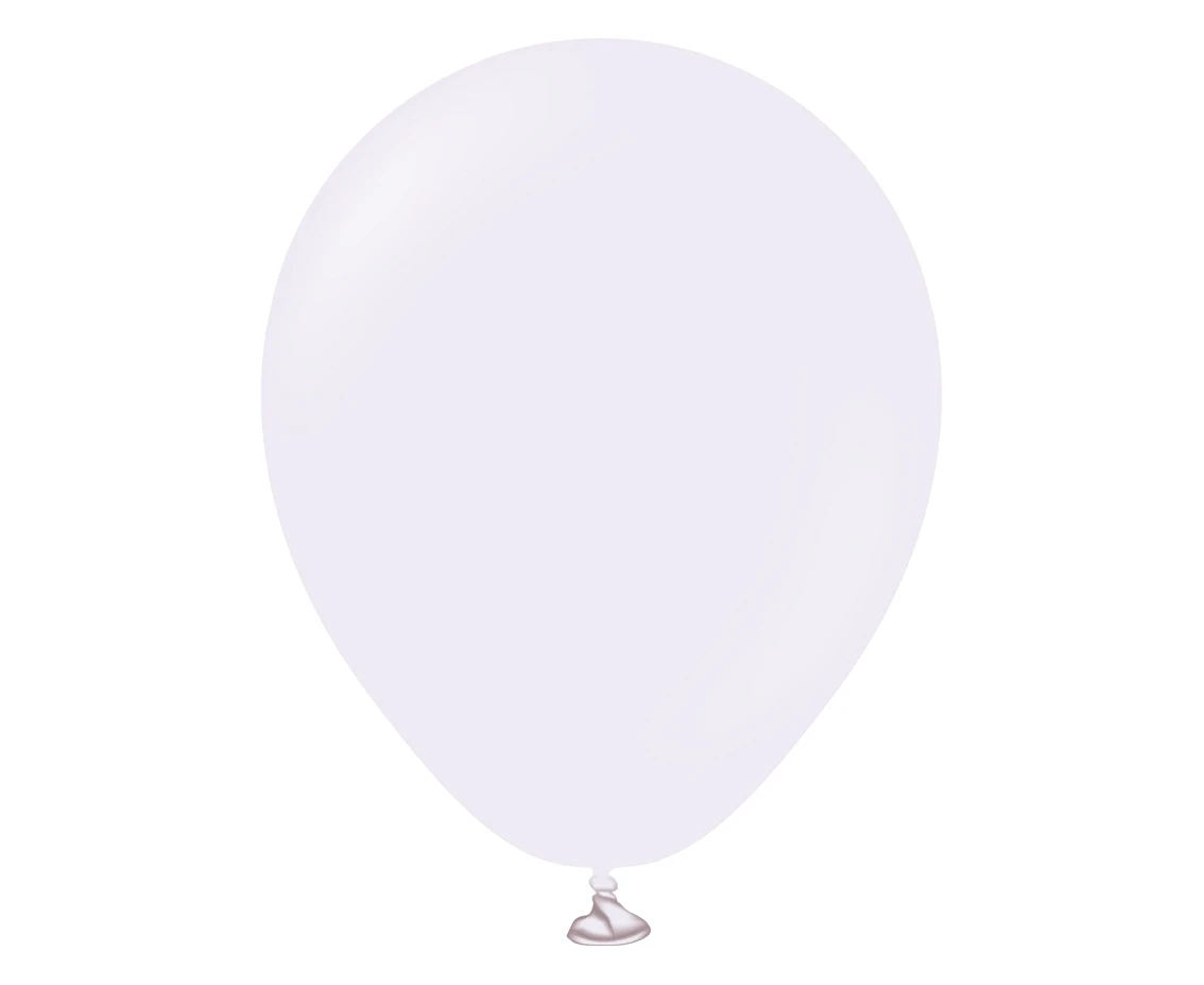 Balloons Kalisan 5", macaron pale lilac, 100pcs