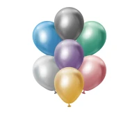 Balloons Kalisan 5", mirror mix, 100pcs