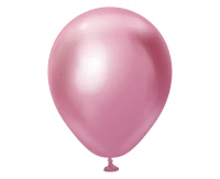 Balloons Kalisan 5", mirror pink, 100pcs