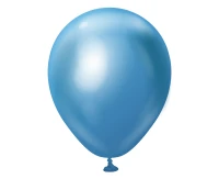 Balloons Kalisan 5", mirror blue, 100pcs