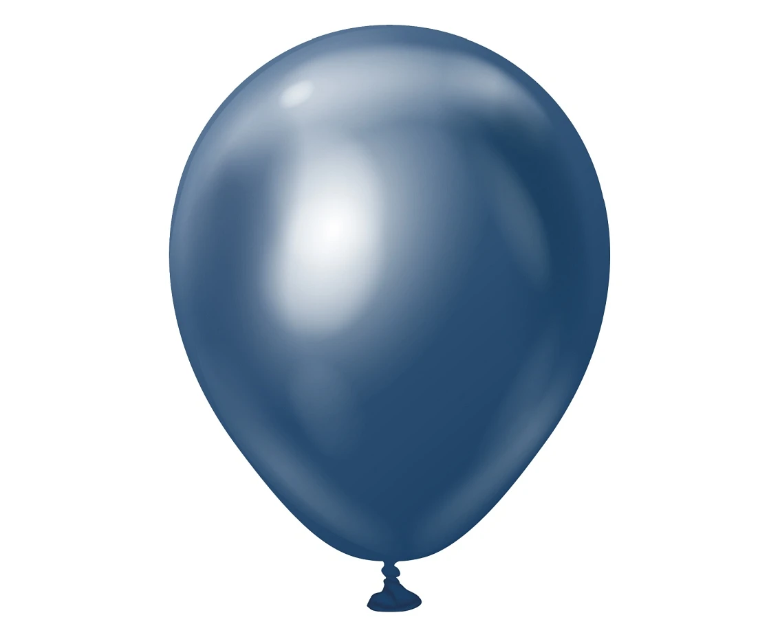 Balloons Kalisan 5", mirror navy, 100pcs