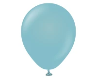 Balloons Kalisan 5", retro blue glass, 100pcs
