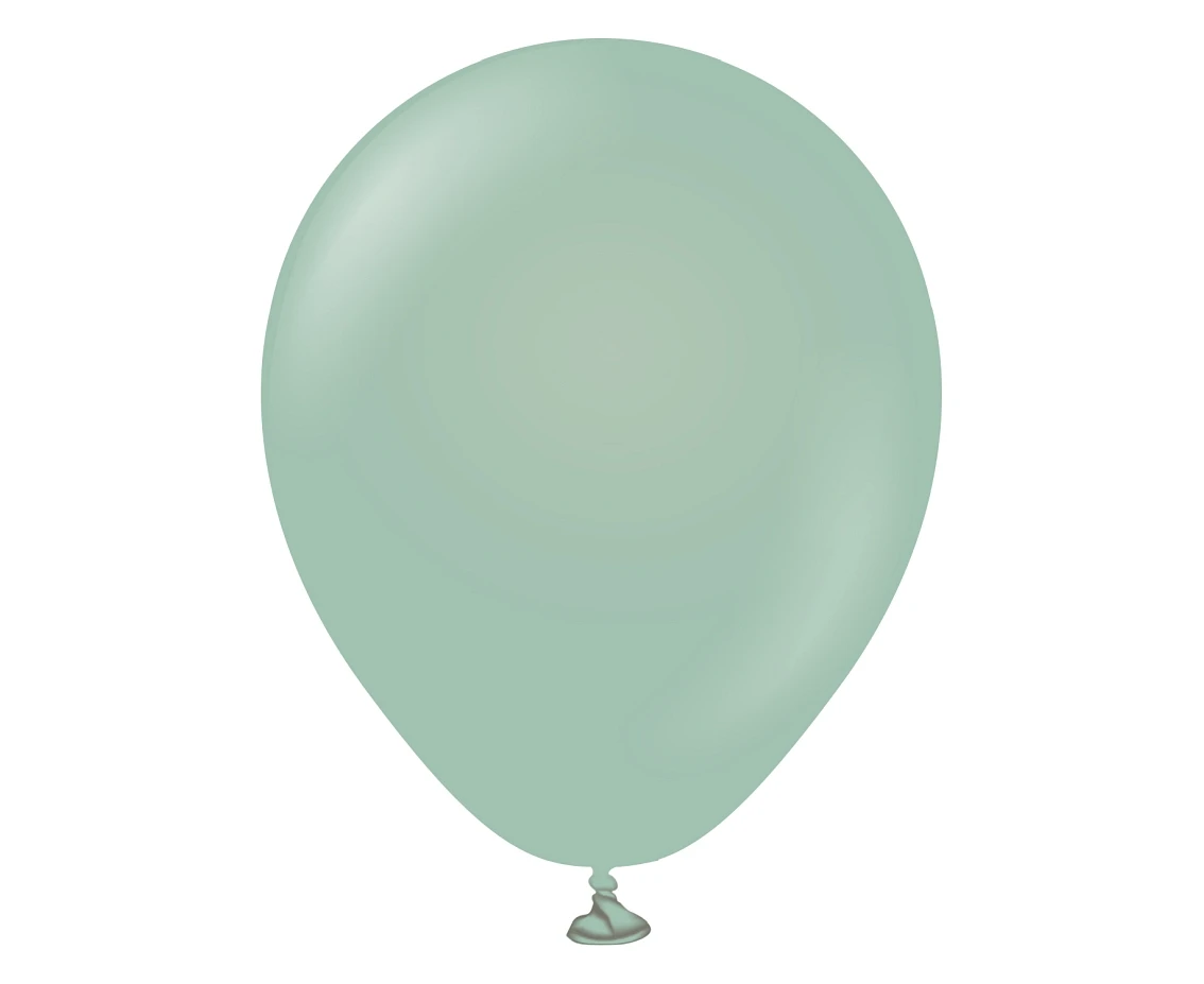 Balloons Kalisan 5", retro winter green, 100pcs