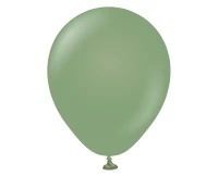 Balloons Kalisan 5", retro eucalyptus, 100pcs
