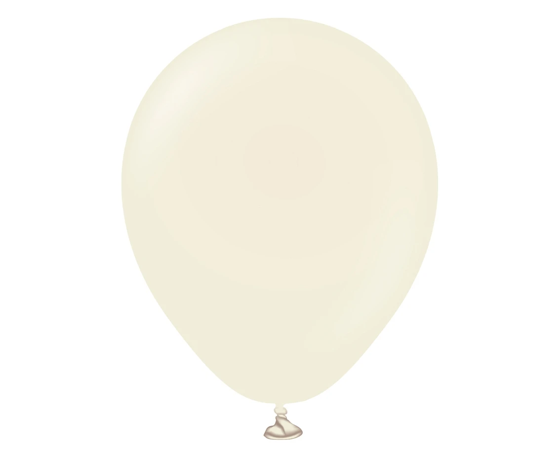 Balloons Kalisan 5", retro white sand, 100pcs