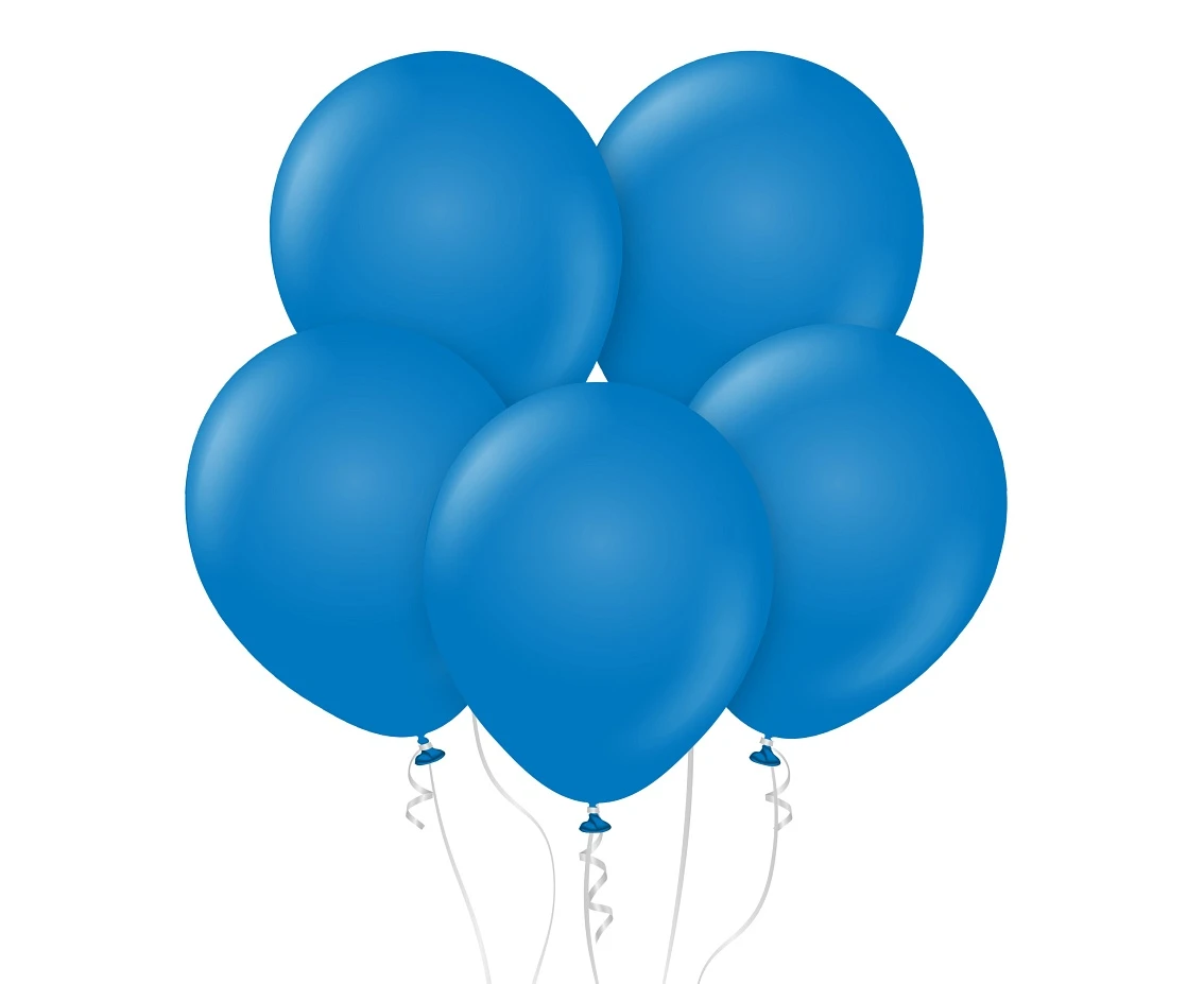 Balloons Kalisan 12", standard blue, 100pcs
