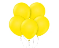 Balloons Kalisan 12", standard yellow, 100pcs