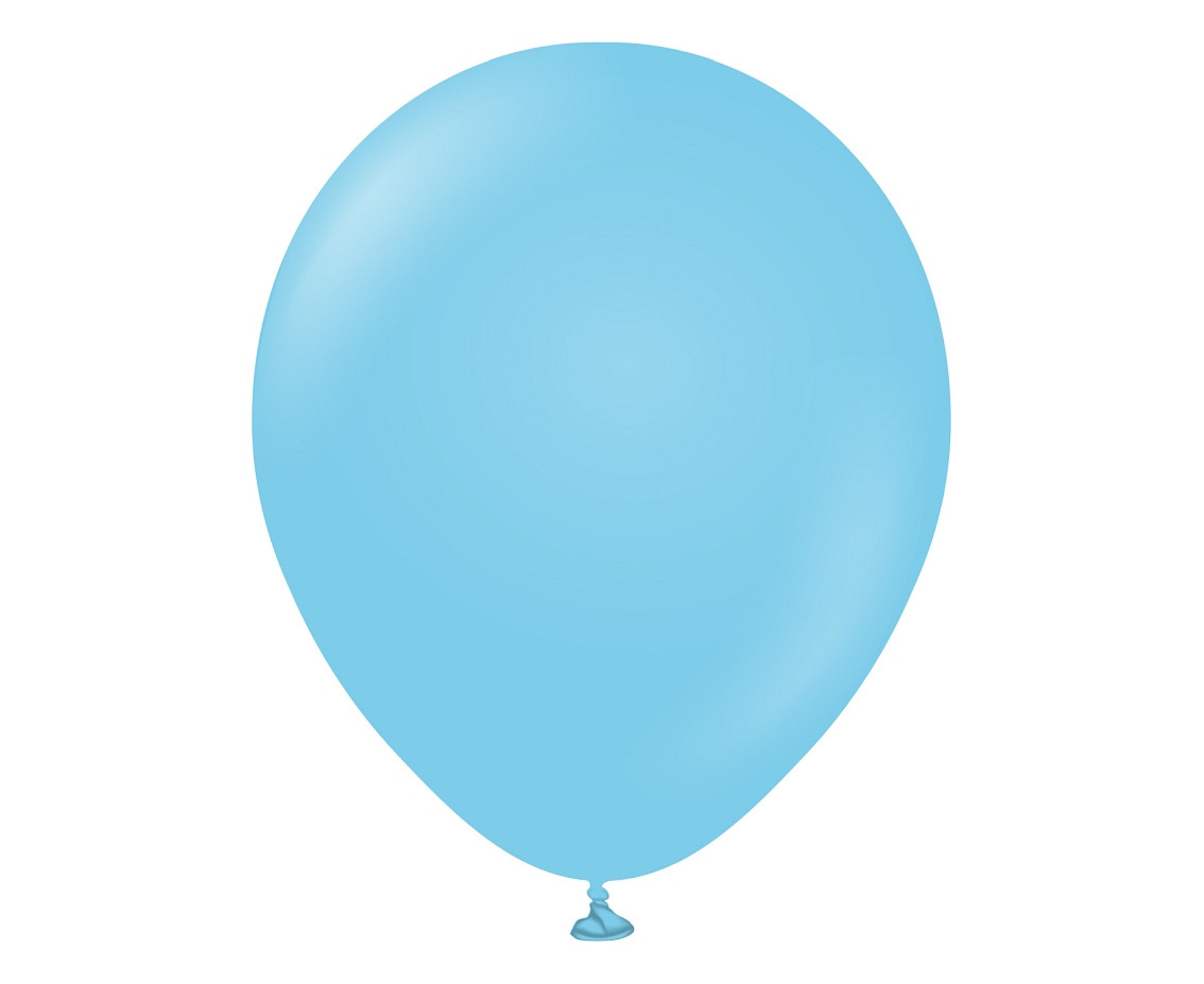 Balloons Kalisan 12", standard baby blue, 100pcs