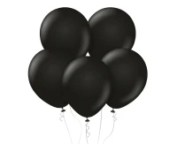 Balloons Kalisan 12", standard black, 100pcs