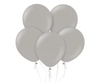 Balloons Kalisan 12", standard grey, 100pcs